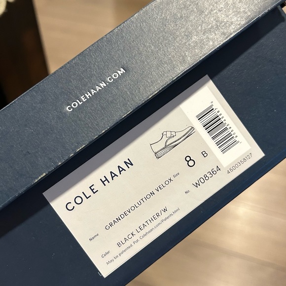 Cole Haan Womens Black W08364 Grand Evolution Slip On Loafer Shoes Size 8 B - Picture 2 of 6